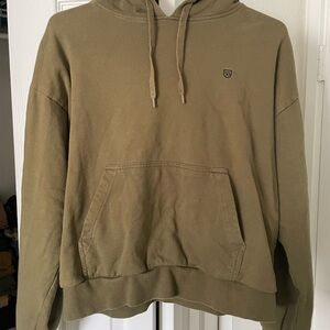 Women’s Brixton Olive Green Terry Hoodie